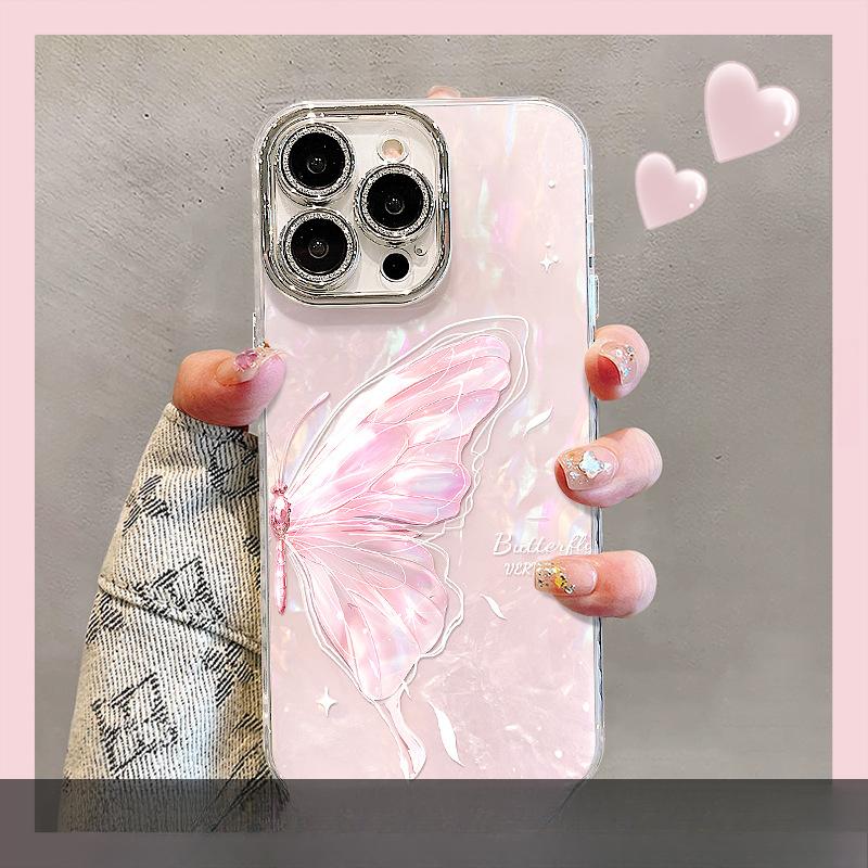 Rainbow Flowers Are Suitable for Apple 16promax Phone Cases. 13. Fine-hole Shell Pattern 15. High-end Feel 14. Niche 12. Women