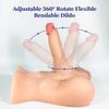 2.6KG Realistic 3D Muscular Male Torso Sex Doll - Flexible Girthy Dildo & Tight Anal Tunnel for Solo - Couple Use - Ideal for Men-Women-Couples