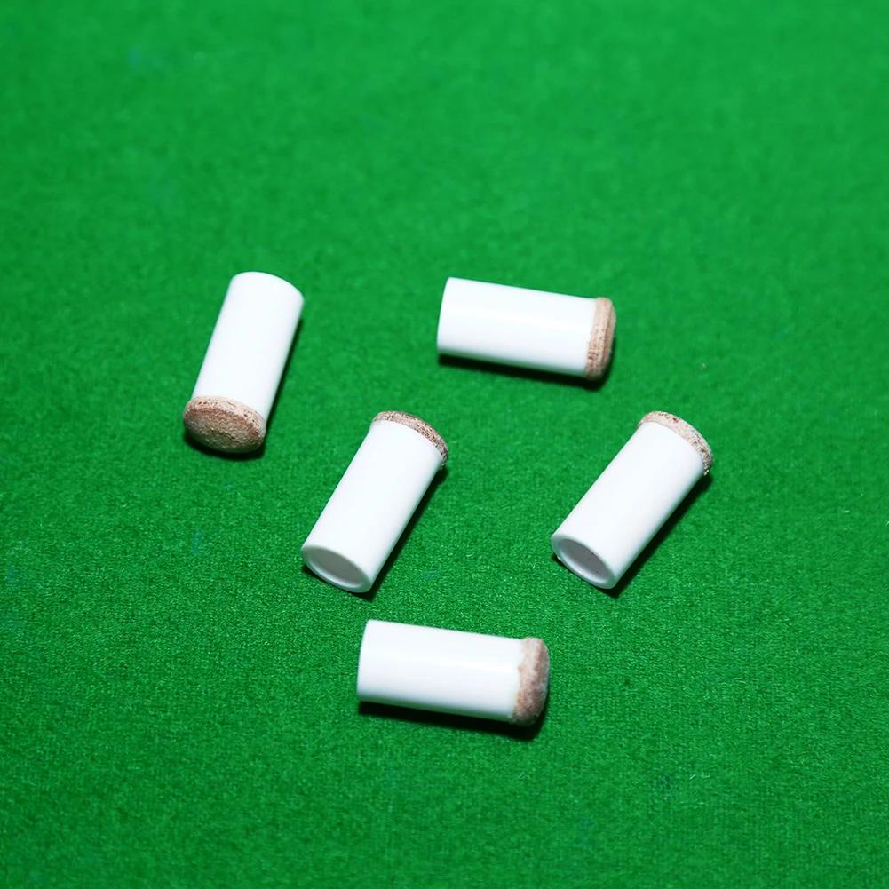 5 st Påträdd Köspetsar Plast Snookerköhylsa Biljardtillbehör 11MM/13MM