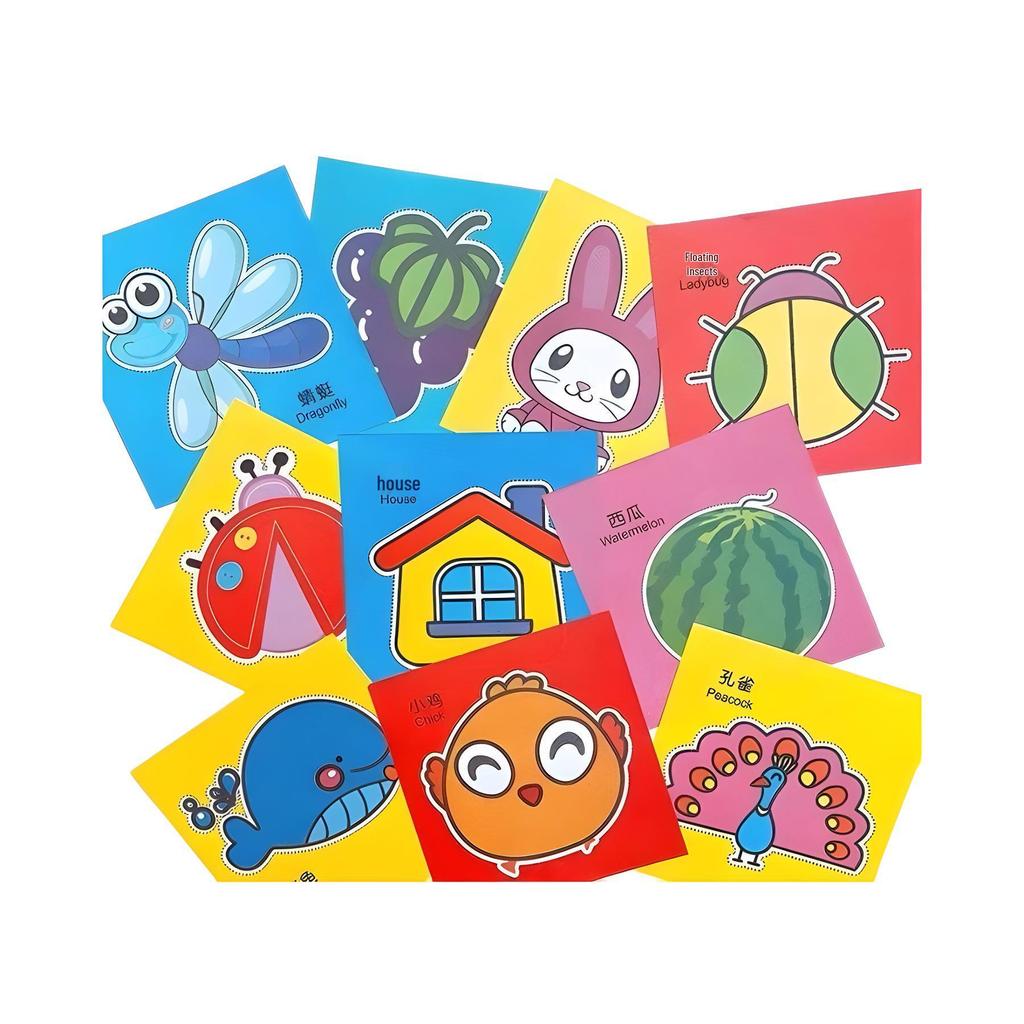 Kids' Origami and Craft Paper Set for Beginners - DIY Cardstock for Elementary and Kindergarten Creativity