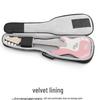 Langting 30mm Padded Electric Guitar Backpack with Plush Lining, Dual Shoulder Straps, and Gig Bag.