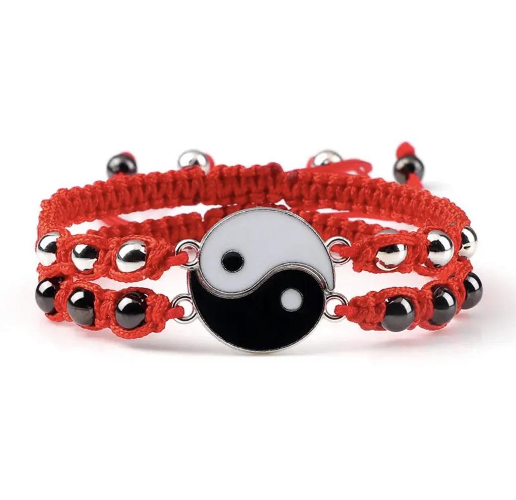 Brățară Magnetică Tai Chi Dragon Totem Yin Yang - Accesoriu de Cuplu Unisex la Modă