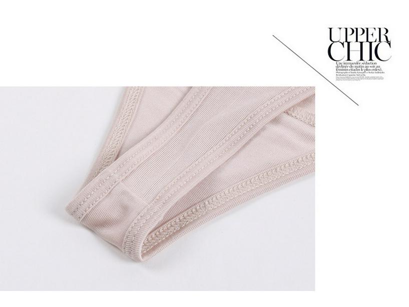 Tang Damen Maulbeerseide G-String: Sexy, Nahtlos, Hüfttief, Transparente T-Pants.