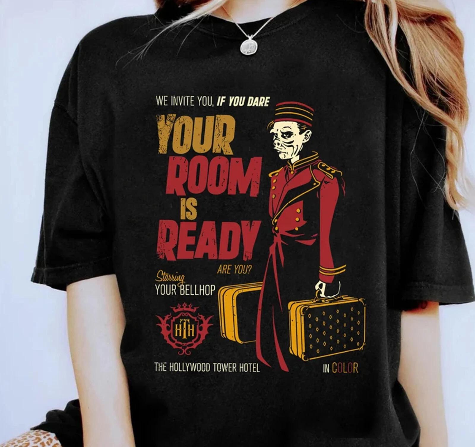 Disney The Twilight Zone Tower Of Terror Mickey Halloween Unisex Shirt XL