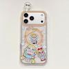 iPhone11Pro Colorful Glitter Magnetic Mobile Phone Case Crying Baby Apple 11 Crayon Small New Protective Cover Flower