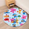 Alfombra Redonda Impresa de Pocoyó, Alfombra para Silla, Alfombra de Área, Felpudos de Entrada, para Silla de Oficina, Sala de Estar, Dormitorio, Cocina.