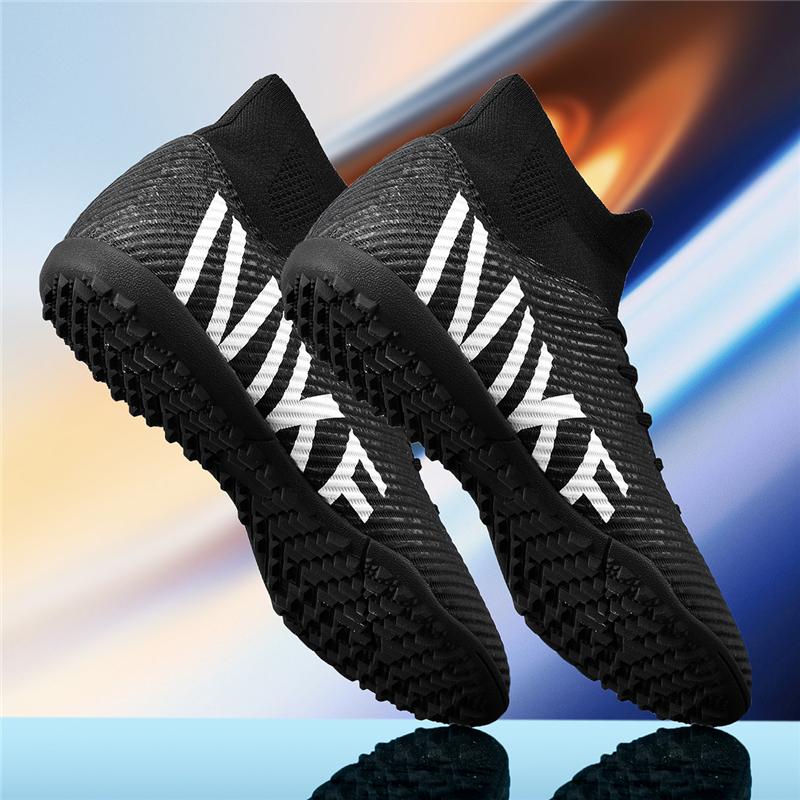 Fußballschuhe für Herren Schnell Professionelle Fußballschuhe Indoor Original Fußballplatz Stiefel Rutschfest Ultraleichter Sneaker Rutschfest