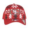 Trucker Cap - New Era - San Francisco 49ers - Christmas Motif - Adjustable Snapback - Winter