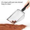 Pack of 2 Garden Soil Sieve Sand Soil Compost Sieve with Handle Garden Sieve Compost Sieve Soil Sieve Potting Shovel