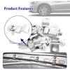 12PCS Brake Line Clamp with 12PCS Screw Set,Stainless Steel 1/4" Brake Line Clips for Prision Brake Line Fixation and Protection,Universal Car