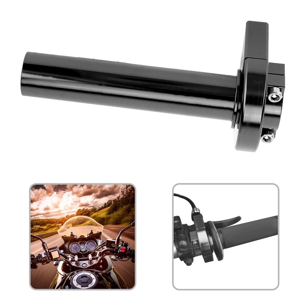 22mm Aluminum Motorcycle Modified Quick Twister Handlebar Throttle Turn Grip Black