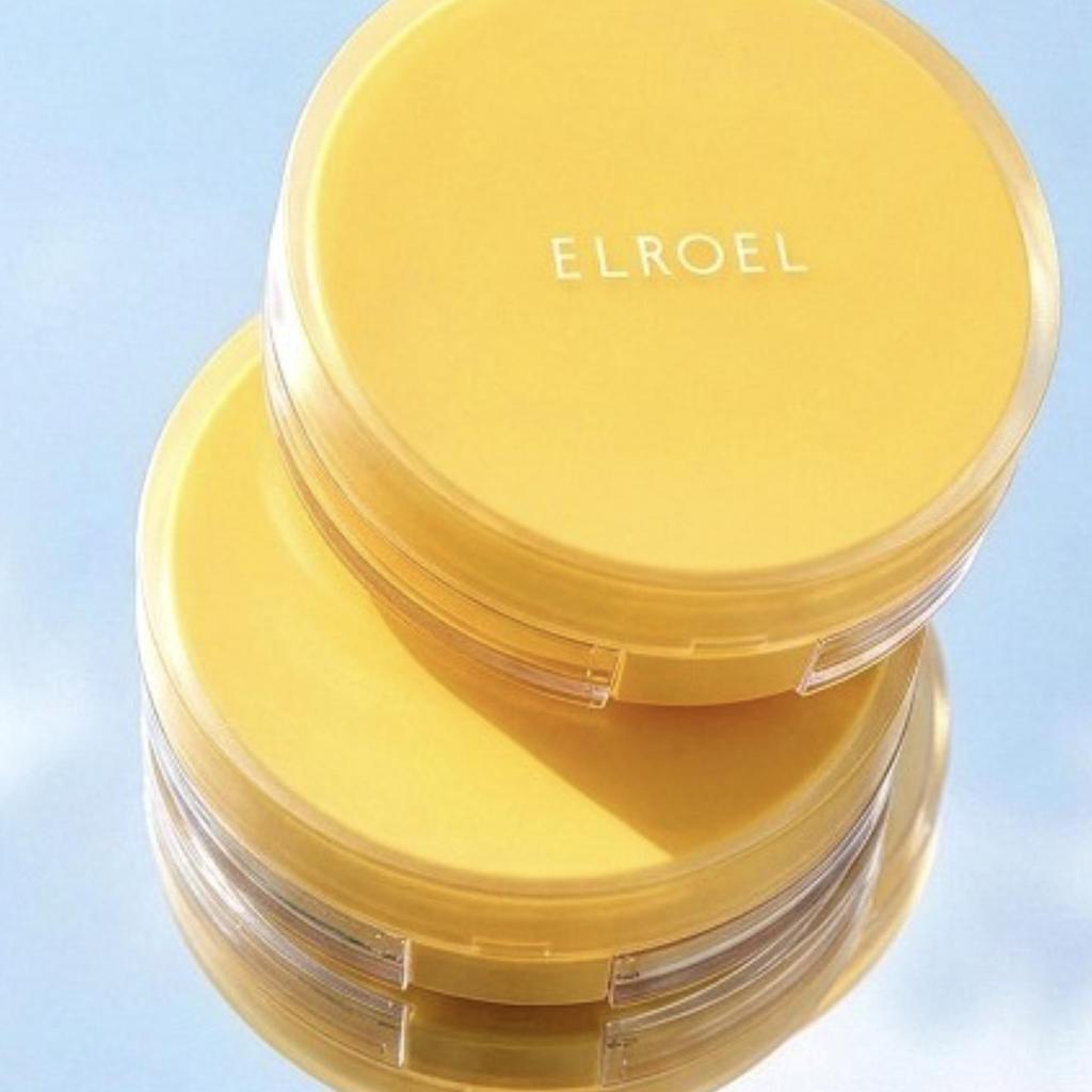 ELROEL Pang Pang Yellow Big Tone Up Sun Cushion Plus SPF50+ PA++++ Tone Up UV Defense 25g