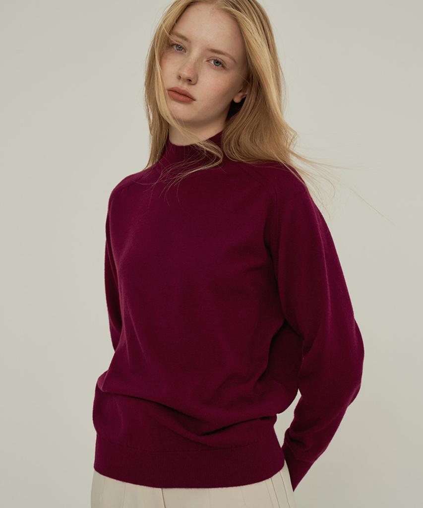 Baseukala More Half-Neck Knitwear (10Colors)