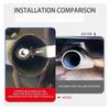 Muffler Cutter Turbo Sound Car Exhaust Booster Speaker Universal Aluminum Auto Muffler Tail Pipe