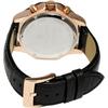 Salvatore Marra Men's Chronograph Watch Red 10 ATM Water Resistant Leather Strap Black SM15104-PGPLLE