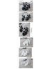 Women's 2024 Summer Rhinestone Buckle Chunky Heel One-Strap Sandals