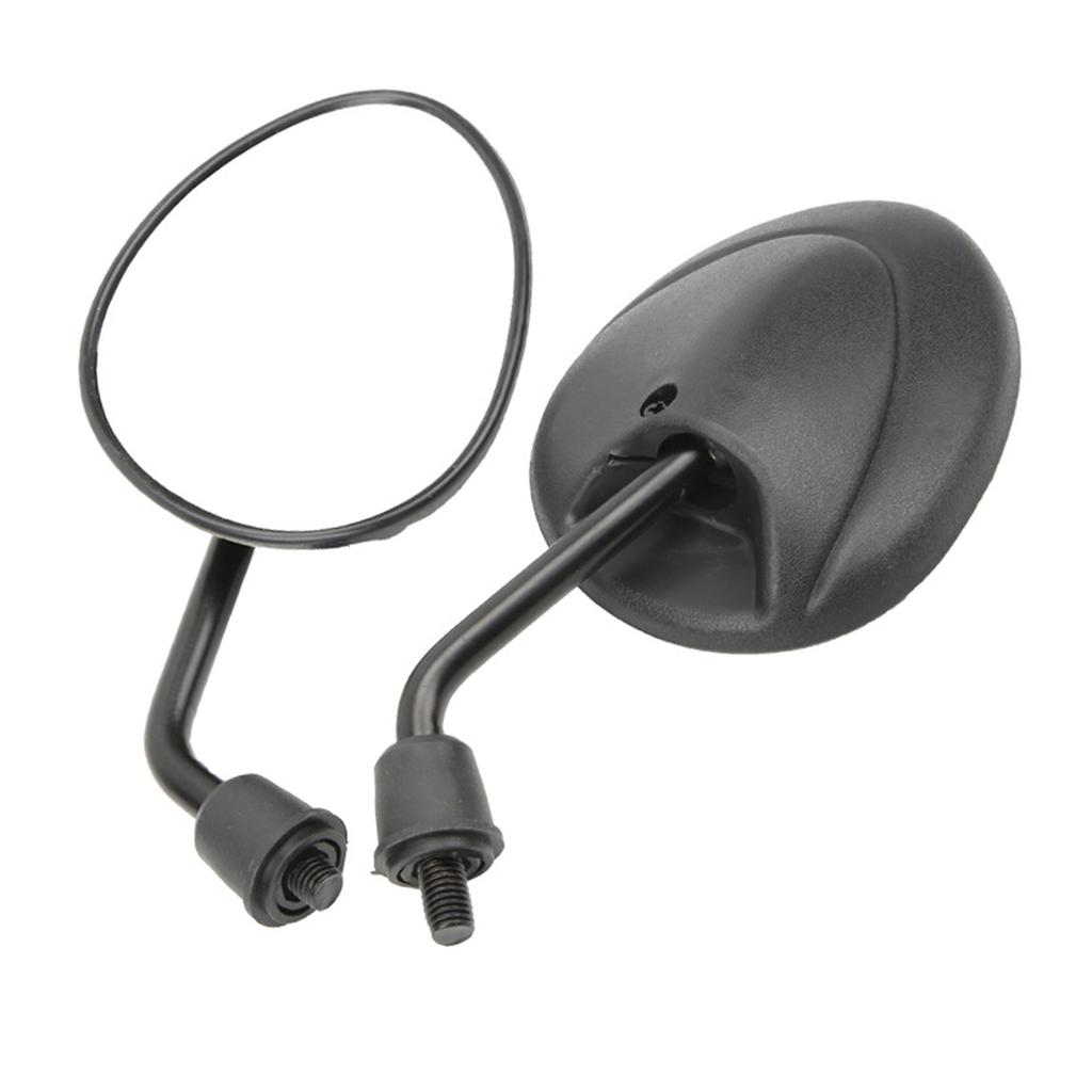 2Pc Rearview Mirror Reflector Reversing Mirror Universal Replacement for Motorcycle E-bike Scooter 360 Degree Adjustable