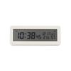 MUJI Digitaluhr lauter Alarm 44581490 Weiß Breite 148 x Tiefe 64 x Höhe 59mm Funkgesteuert (mit Funktion) MJ-RDCLA(W.)1