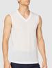 Made in Japan not absorb PP mesh sleeveless 5215018 White Japan S to Japanese size [Foxfire] [Underwear] [Does sweat] [Polypropylene] [Watching