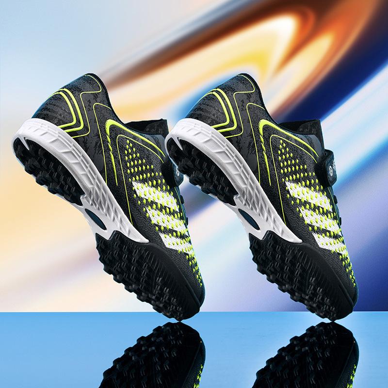 New Velcro Football Shoes for Boys, Youth and Students, Broken Nails, Lawn Training Shoes