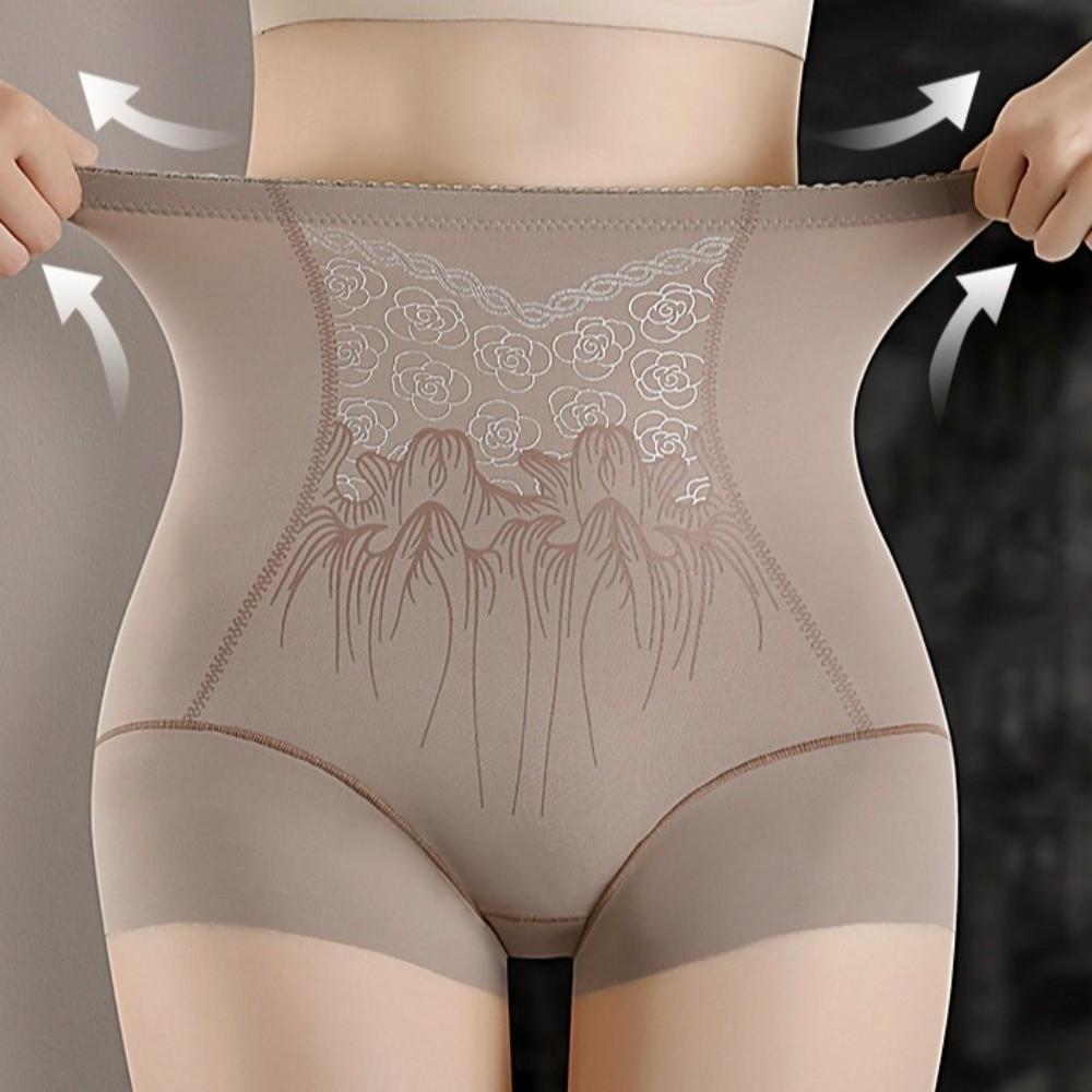 Shapewear Postpartum Body Shaper High Waist Tummy Control Underwear Seamless Underpants Lady
