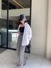 Korean Chic Stylish Women's Loose-Fit Shirt - Spring/Autumn Trendy BF Lazy Style