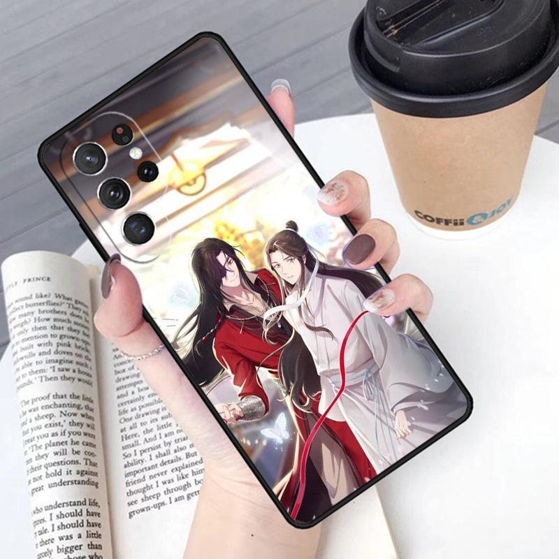 TGCF Tian Guan Ci Fu phone case Cover For Samsung Galaxy S24 S25 Ultra S21 S22 Ultra S10E Note 10 Plus Note 20 FE S23
