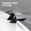 1pcs Carbon Fiber Car Mini Racing Rear Small Wing Spoiler For BMW X3 X5 M5 M3 E46 E90 E60 F10 E39 F30 E36 G30 E87 E70 E91 E30