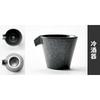 Setomonohonpo Silver Black Shizuru Cold Sake Set