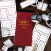 Journal GO 10pcs Vintage Basic Notes Stickers Creative DIY Journal Collage Material Journaling Supplies Scrapbooking Stationery