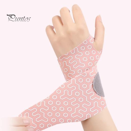 Sports Wristband Ultra-Thin Carpal Tunnel Support Pain Relief Arthritis Tendonitis Wrist Brace Right And Left Hand Compression Elastic Wrist Wraps