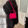 Chic Minimalist Felt Crossbody Bag Elegant Square Shape For Casual And Commuter Use