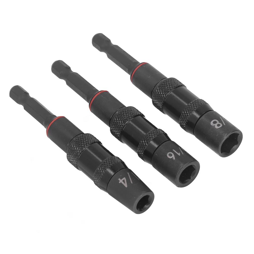Impact Driver Socket Adapter Set 14in Strong Magnetic Impact Flip Socket Bit Holder