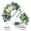Floral Wedding Arch & Welcome Sign Decoration Set