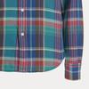 Polo Ralph Lauren Polo Color Block Kariert Logo Gestickt Langarmhemd Damen Hemden Multicolor WMPOSHTN6820287-400