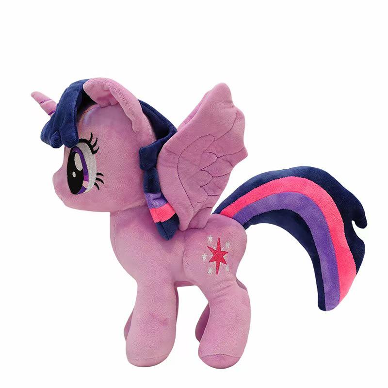 Little Pony Cute Plush Toy - Adorable Pet Pony Figure Cushion, Perfect Gift for Children's Birthdays