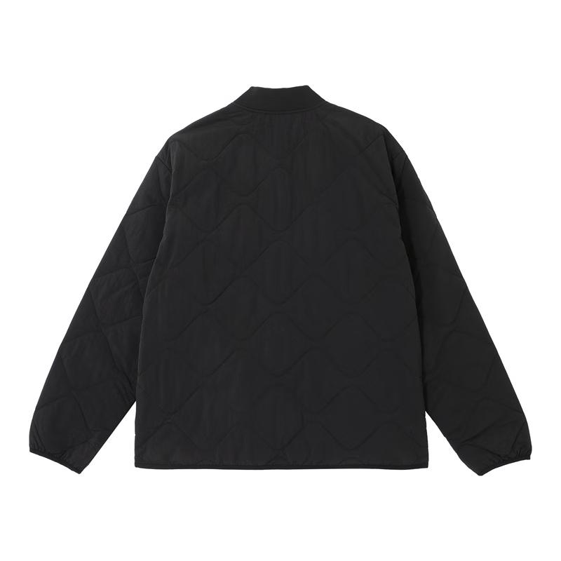 Puma Leichte Gepolsterte Einfarbige Modische Lässige Bequeme Langarmjacke Herrenjacke Schwarz 632291-01