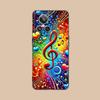 Musical Note Staff Mobile Phone Case for Realme 15 14 13 12 11 10 9 Pro Plus T I Lite 5G Colorful Printing Cover Cover Luxury