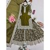 Indian Paksiatni Ethnic Salwar Kameez Bollywood Wedding Party Wear Sharara Suit