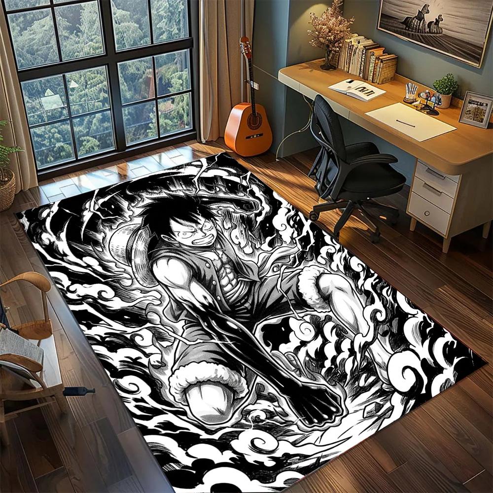 One Piece!Rug Carpet Large Area Rug Non Slip Washable Floor Mat Gamer Room Bedroom Home Decor