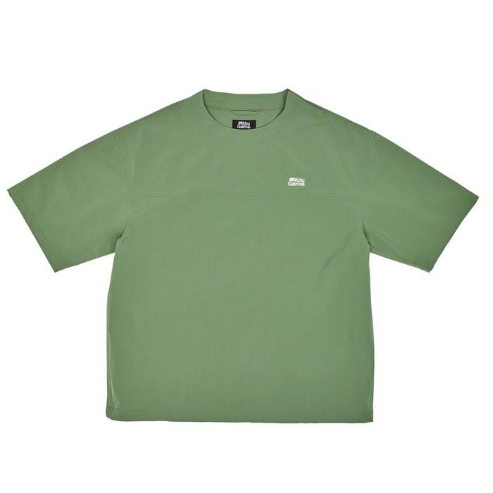 Abu Garcia Water Resistant Fishing T-Shirt Olive M
