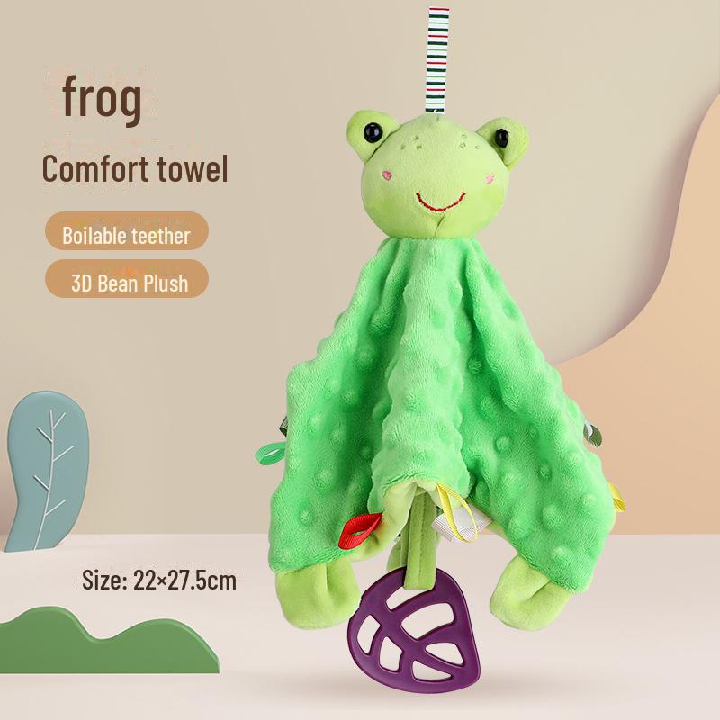 Cross-Border Baby Plush Animal Comfort Towel & Sleep Doll Toy