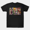 Taglia Asiatica T-shirt Unisex in Cotone T-shirt Stampata T-shirt Jojos Bizarre Adventure Stampa No-Cut Vestibilità Regolare