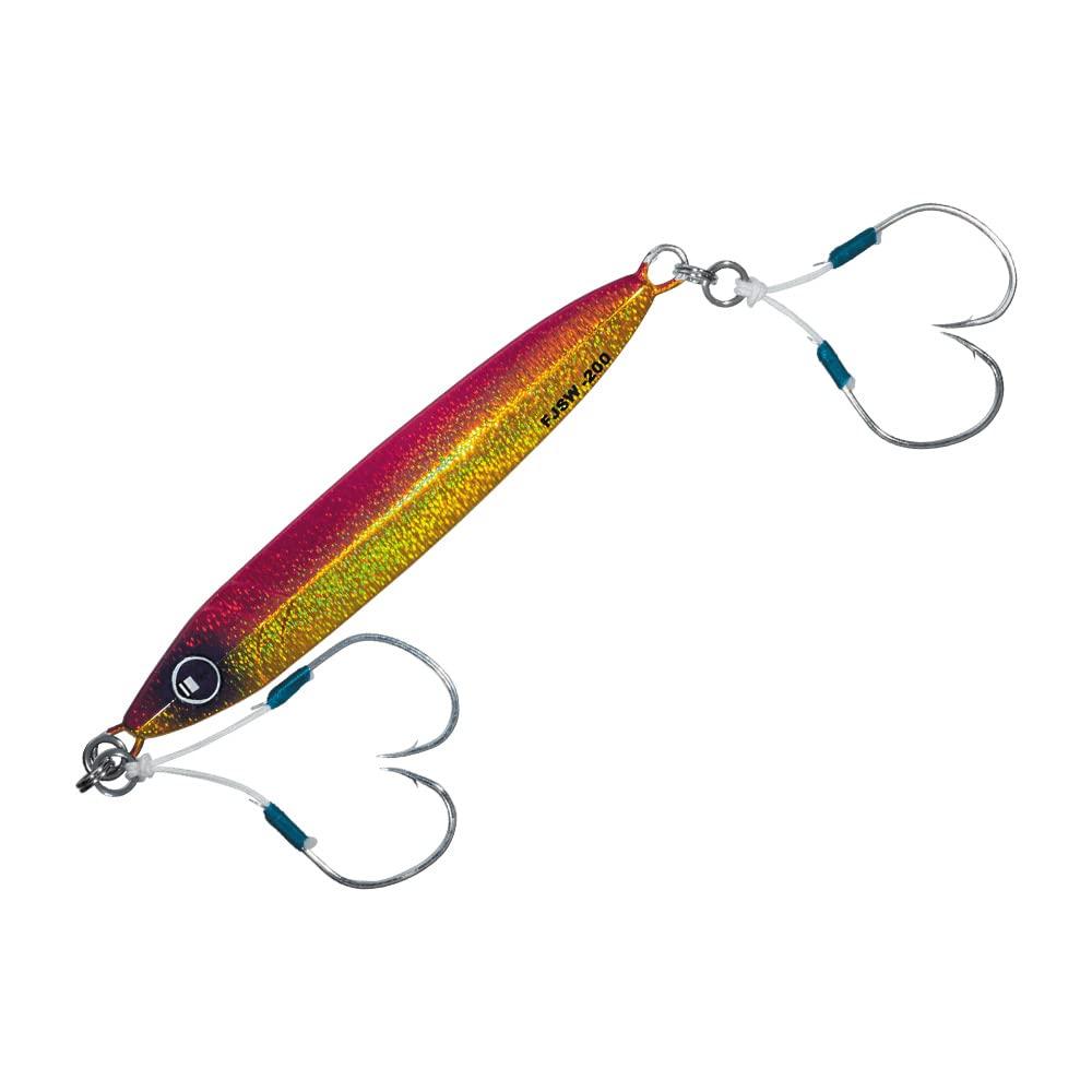 Major Craft Metal Jig Fast Jig Slow 300g Red Gold RED (Keimra) FJSW-300#3 GOLD(UV)