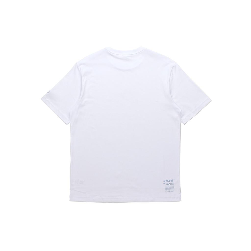 Li Ning Sports Fashion Collection T Shirts Men's Crew Neck Moderate Straight Fit AHSR153-2