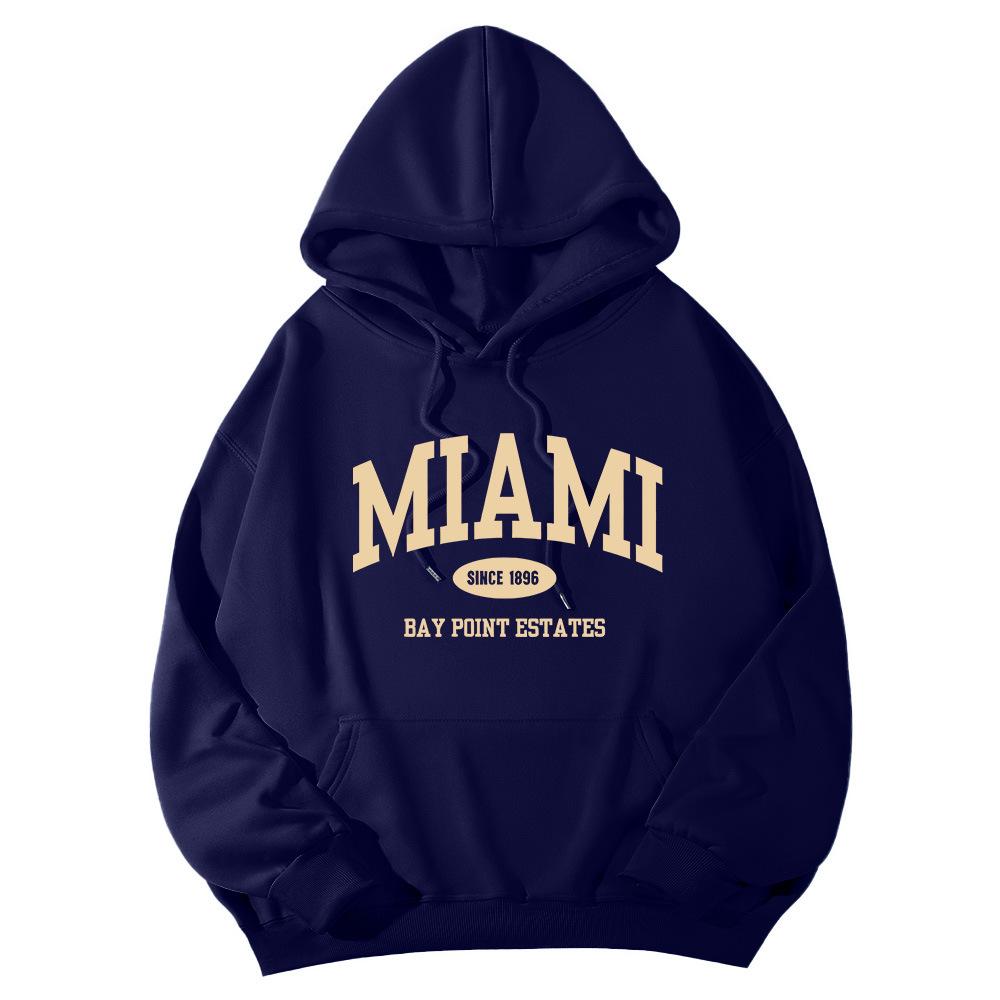 2025 Unisex Trendy Letter Print Hoodie, Autumn/Winter Casual Loose Fit