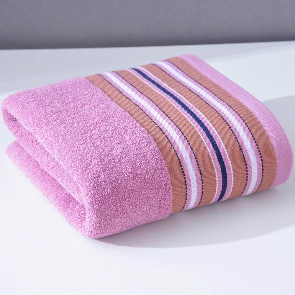 Pure Cotton Soft Absorbent Bath Towel Set with Logo Customization
