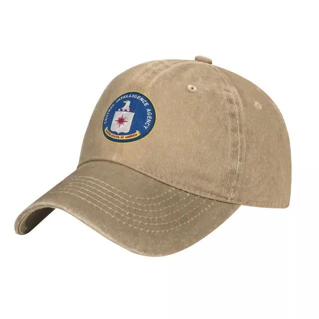 CIA Funny Baseball Cap cotton Hats Adjustable Hat Fashion Casual Cap Truck driver Hat