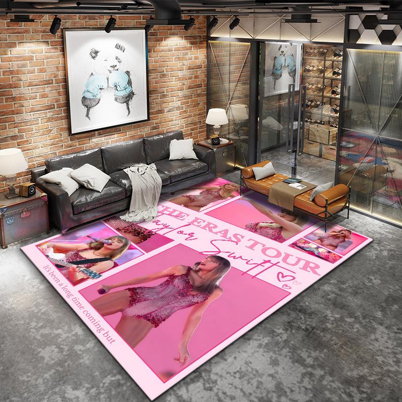 Taylor Swift Carpet Rug for Living Room Bedroom Home Sofa Decoration,Kids play Nonslip Floor Mat
