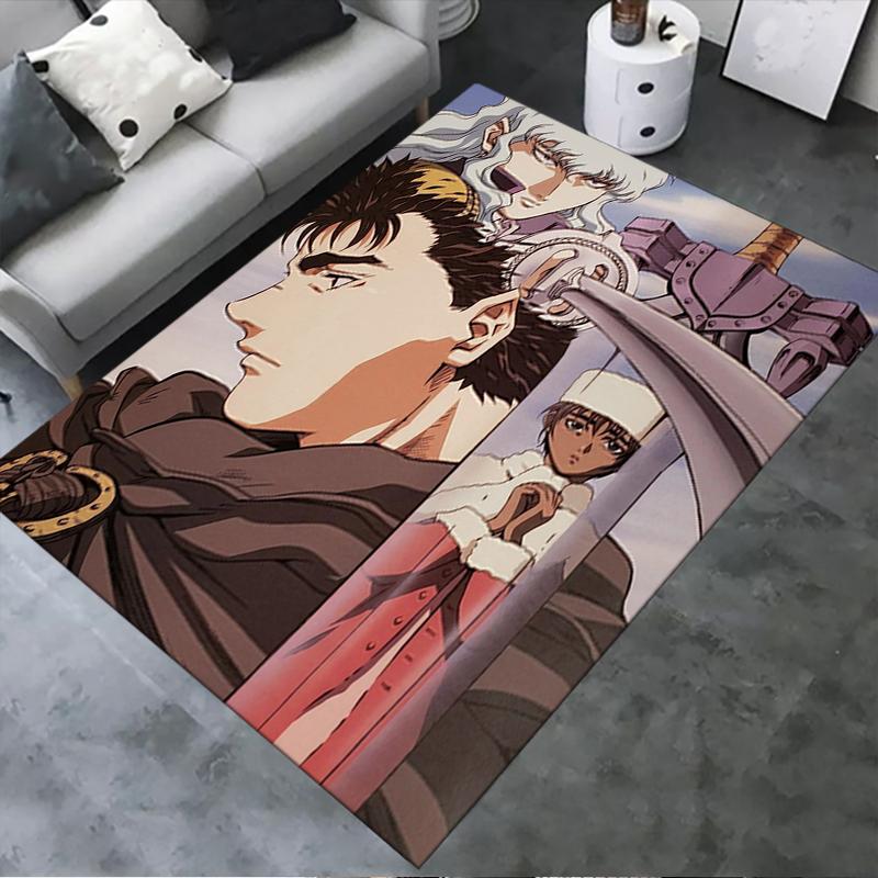 2026 NEW Berserk Carpet Rug for Living Room Bedroom Home Sofa Decoration,Kids play Non-slip Floor Mat